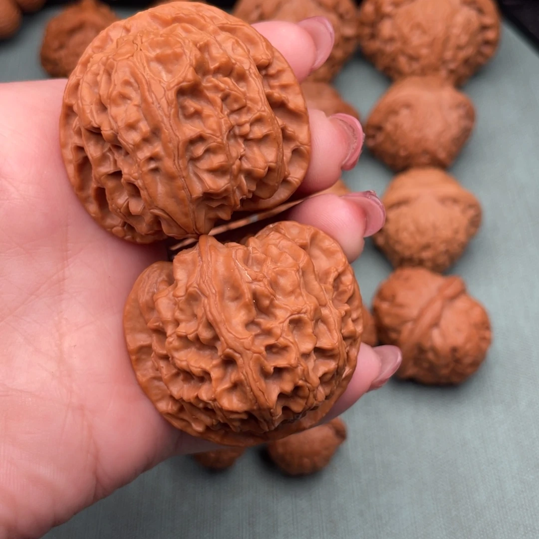 文玩核桃把件全品苹果园43