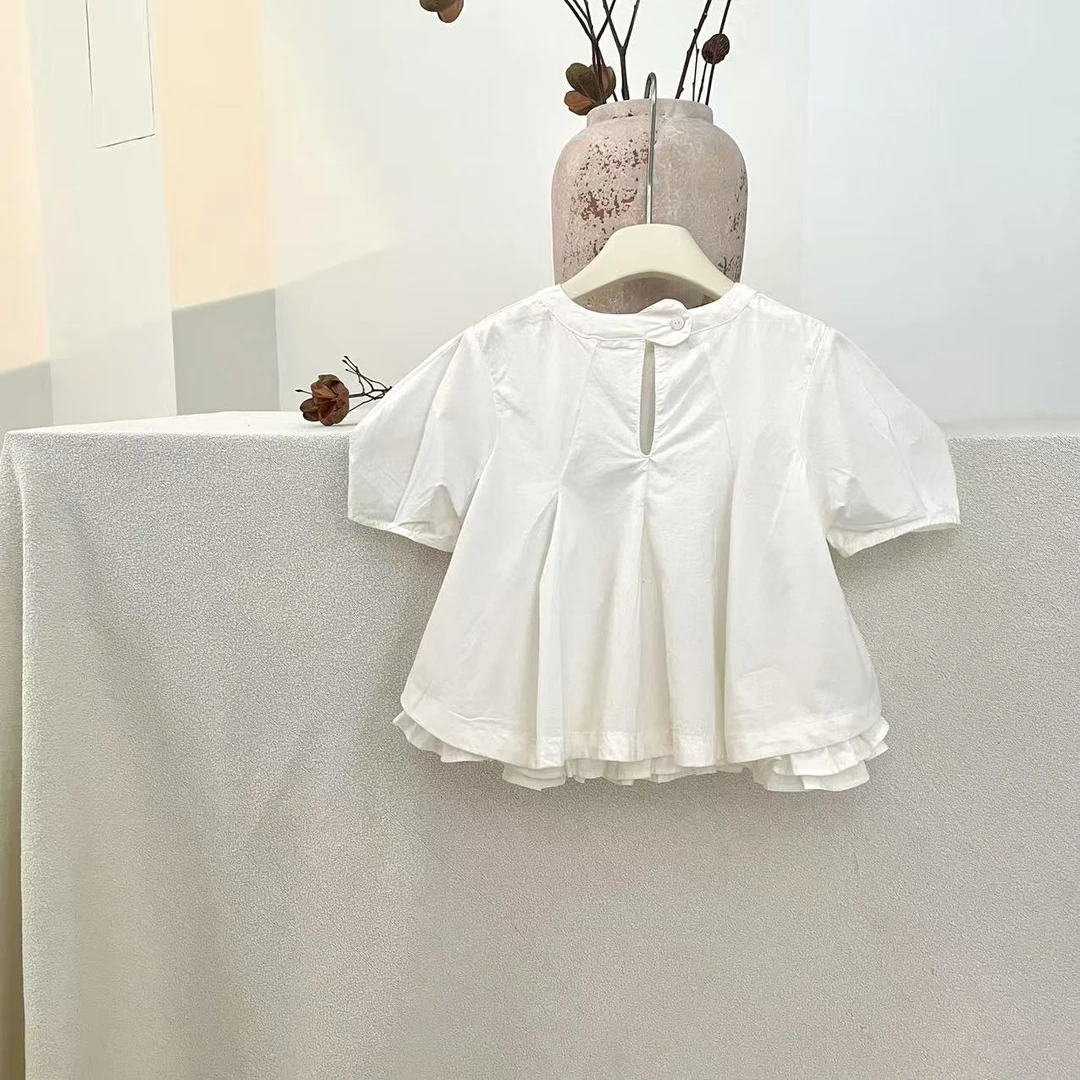 现货【双层娃娃衫】夏季亲子百搭上衣娃娃衫         UT25041