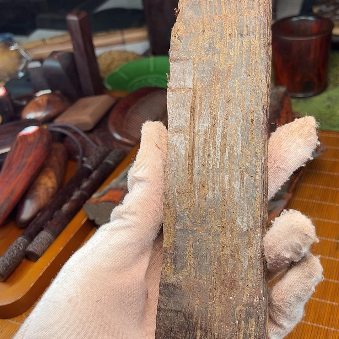 檀香紫檀（小叶紫檀）满水波书签料