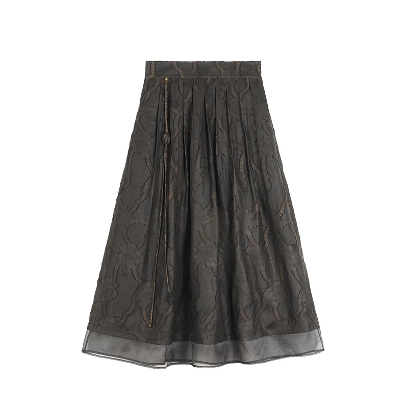 原色剪花国风裙子4e620K5