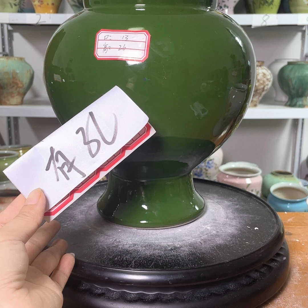 景德镇陶瓷花盆微瑕
