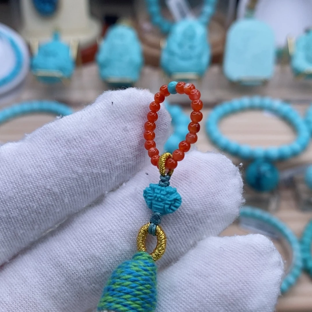 未镶嵌绿松石珠宝奇石