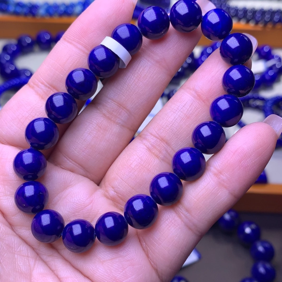 青金石未镶嵌手串9.8m