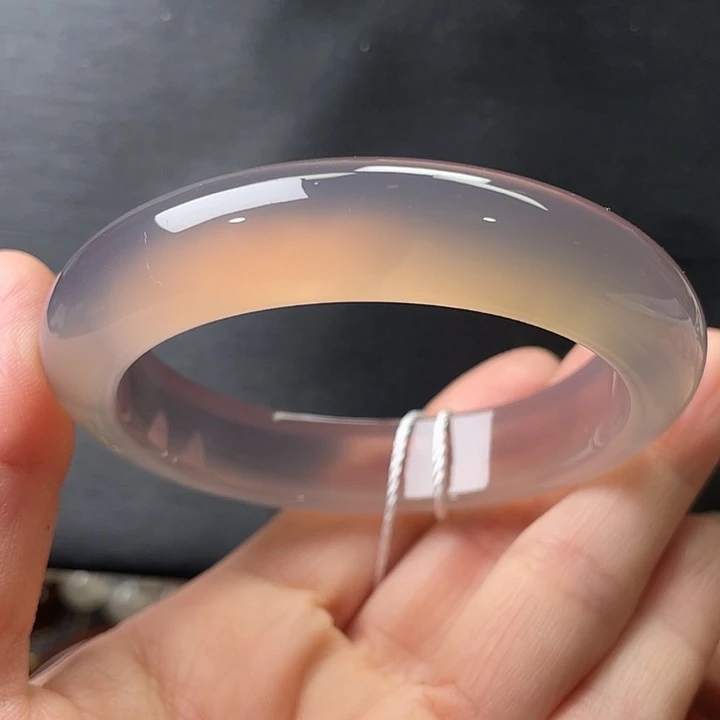 玛瑙/玉髓未镶嵌手镯59圈口