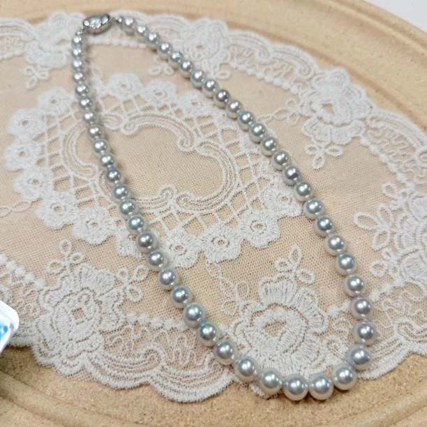 90新  【六六中古】孤品海水珍珠项链ew525链长44有盒