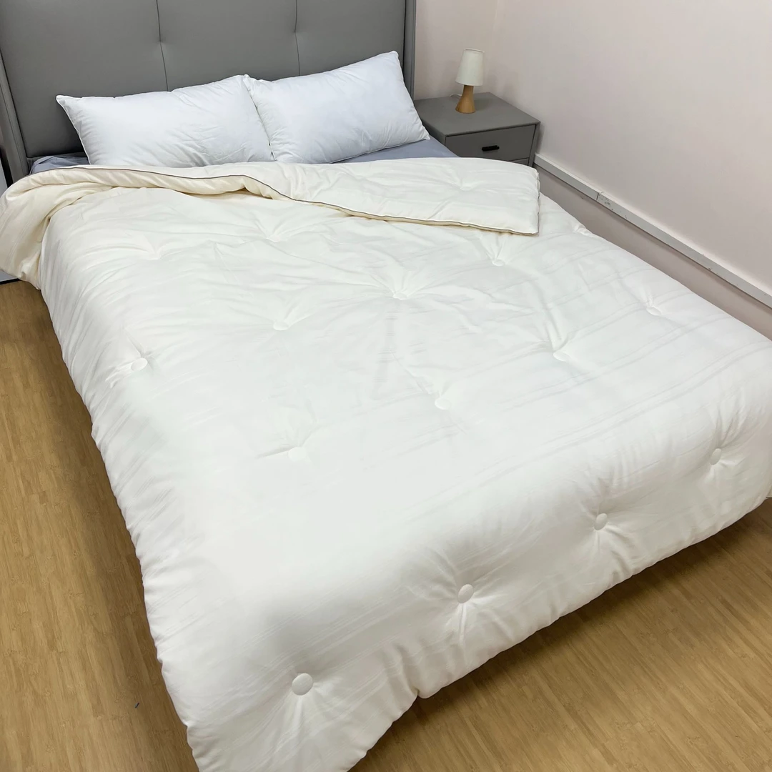 60支大豆被柔软秋冬被保暖样品二合一