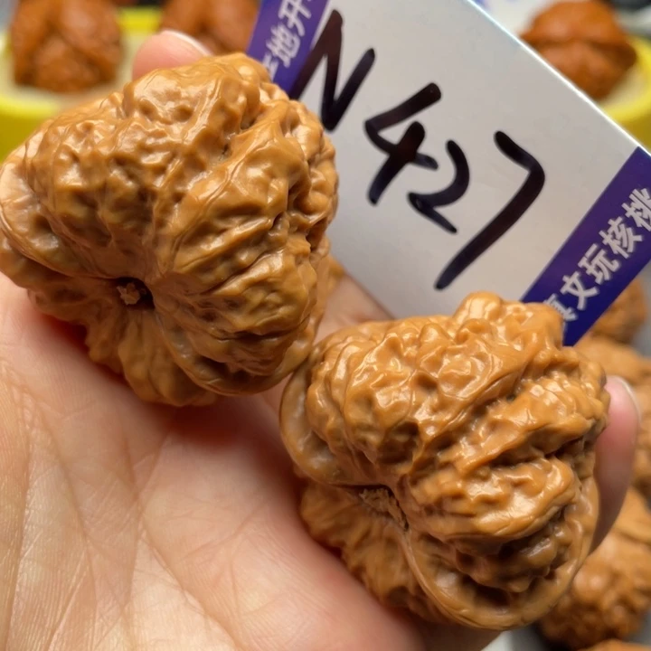 文玩核桃把件蛙蛙40