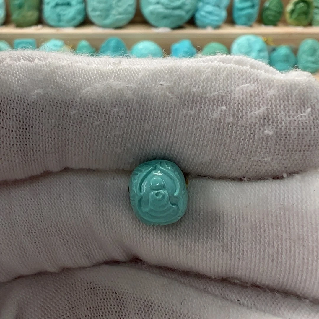 未镶嵌绿松石无相佛珠8.8mm