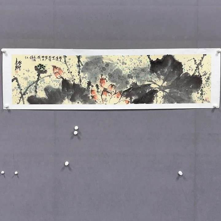 国画亲笔手绘放心去藏