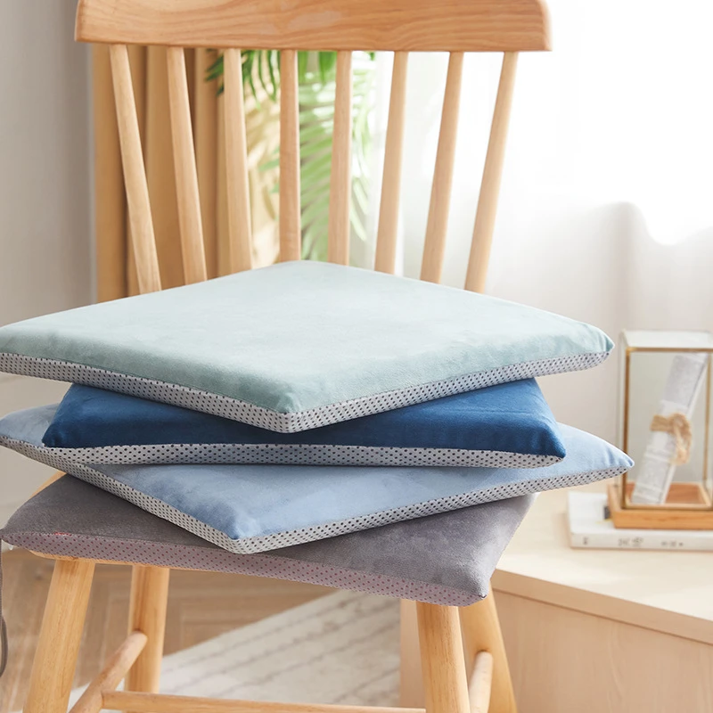 防滑坐垫椅子凳子垫子办公室久坐透气学生屁垫记忆棉座垫加厚餐厅