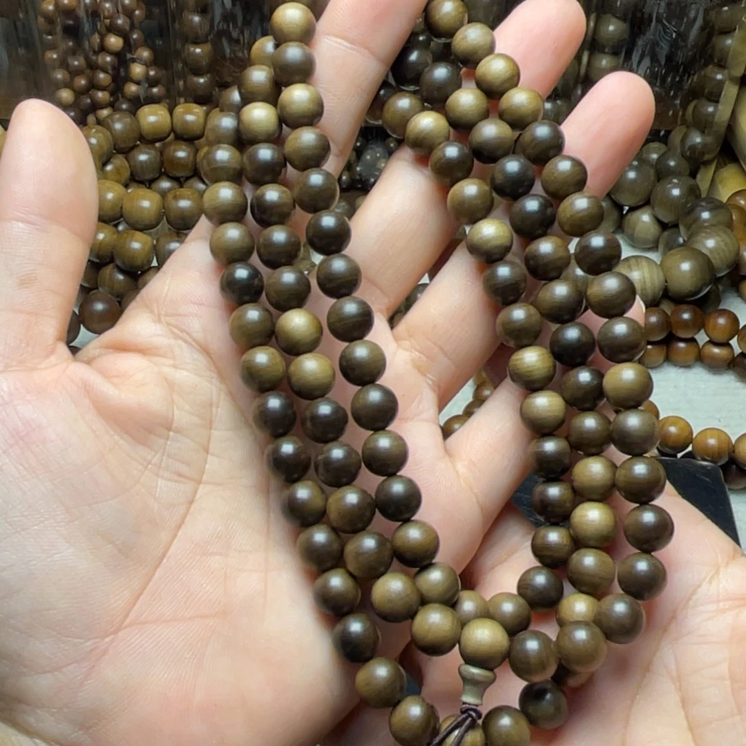 手串/手链檀香木正区老山檀香0’8阴沉多圈