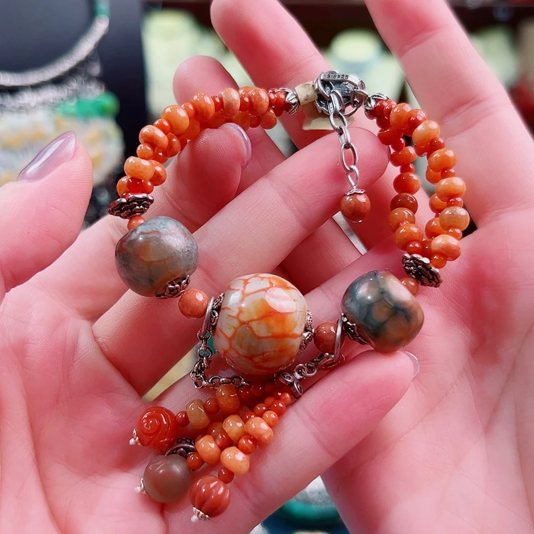 925银珐琅锦象原创设计款式手链