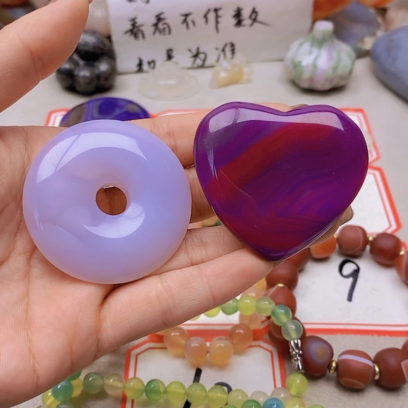 【闪购商品】未镶嵌玛瑙/玉髓珠宝半成品王*