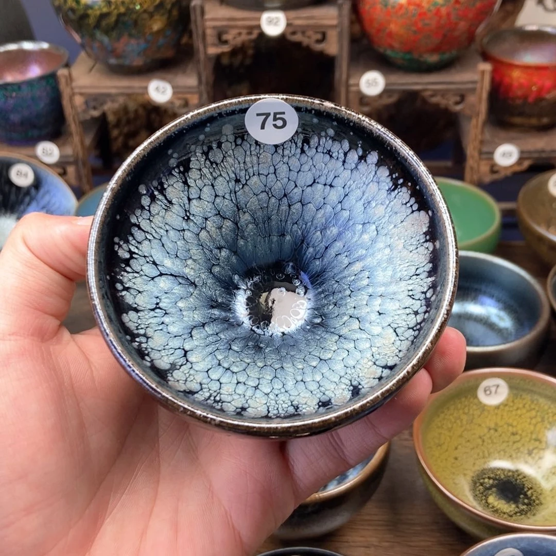 茶盏莲花牡丹主人杯