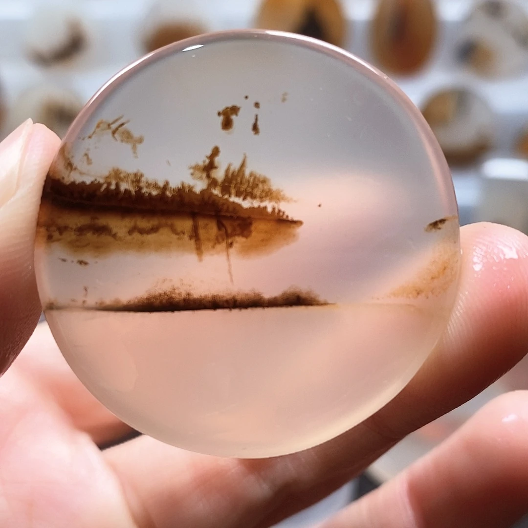 玛瑙/玉髓未镶嵌吊坠(不含链)