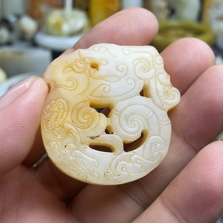 颈饰未镶嵌和田玉