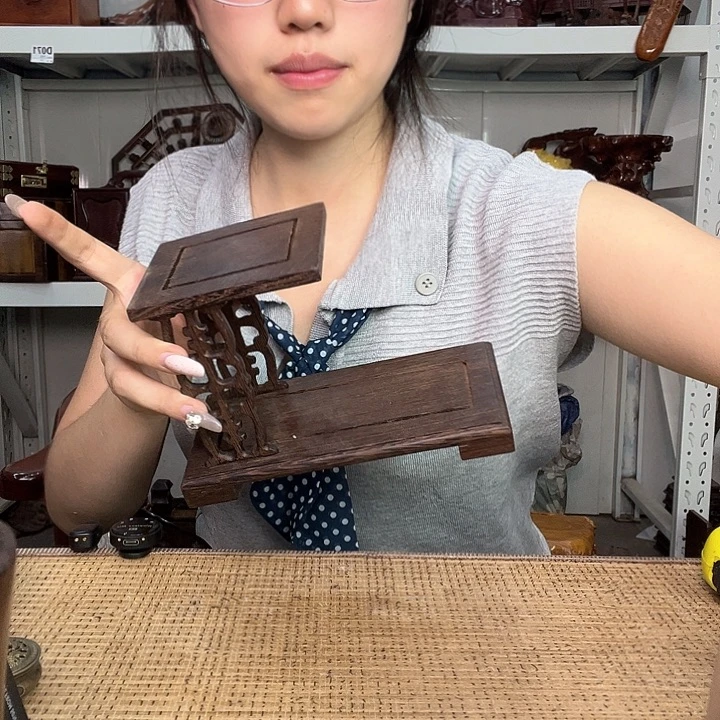 有机玻璃红木底座红木底座