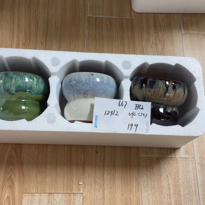 粗陶多肉花盆微瑕667