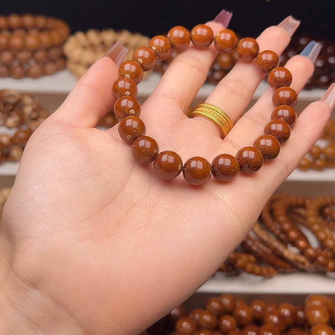 紫金鼠吊坠10光珠