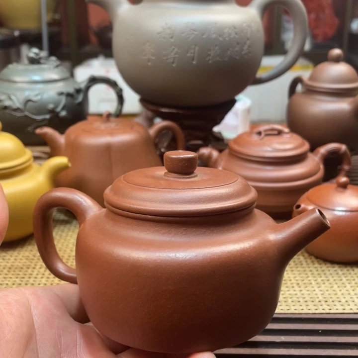 茶壶紫砂降坡泥手工制作