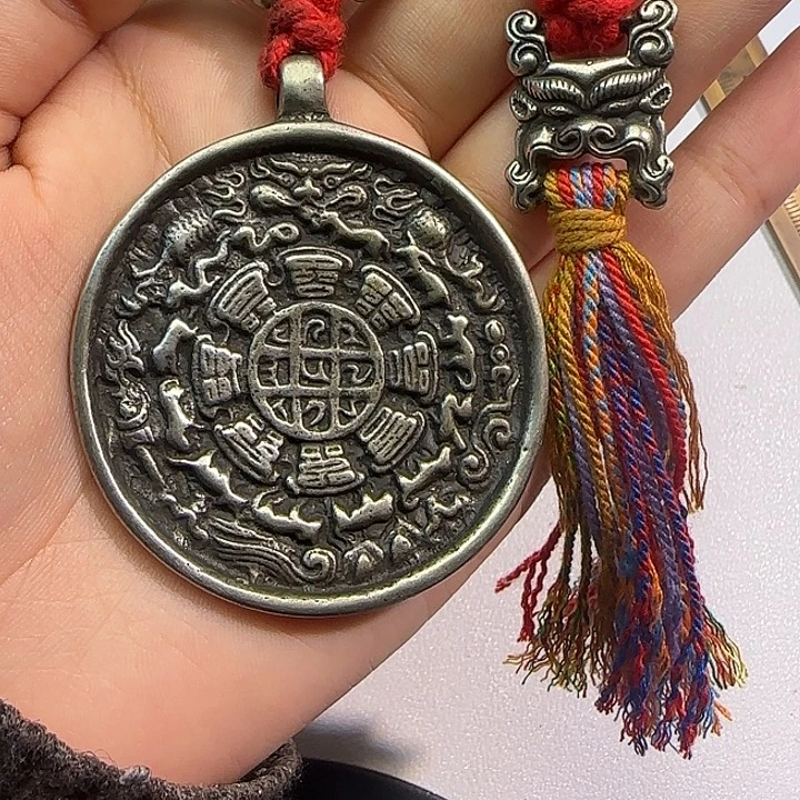 坠***C手串/手链核桃藏传工艺品九宫八卦