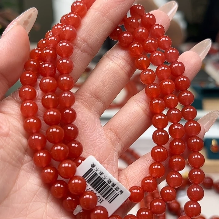 手串未镶嵌南红玛瑙7mm
