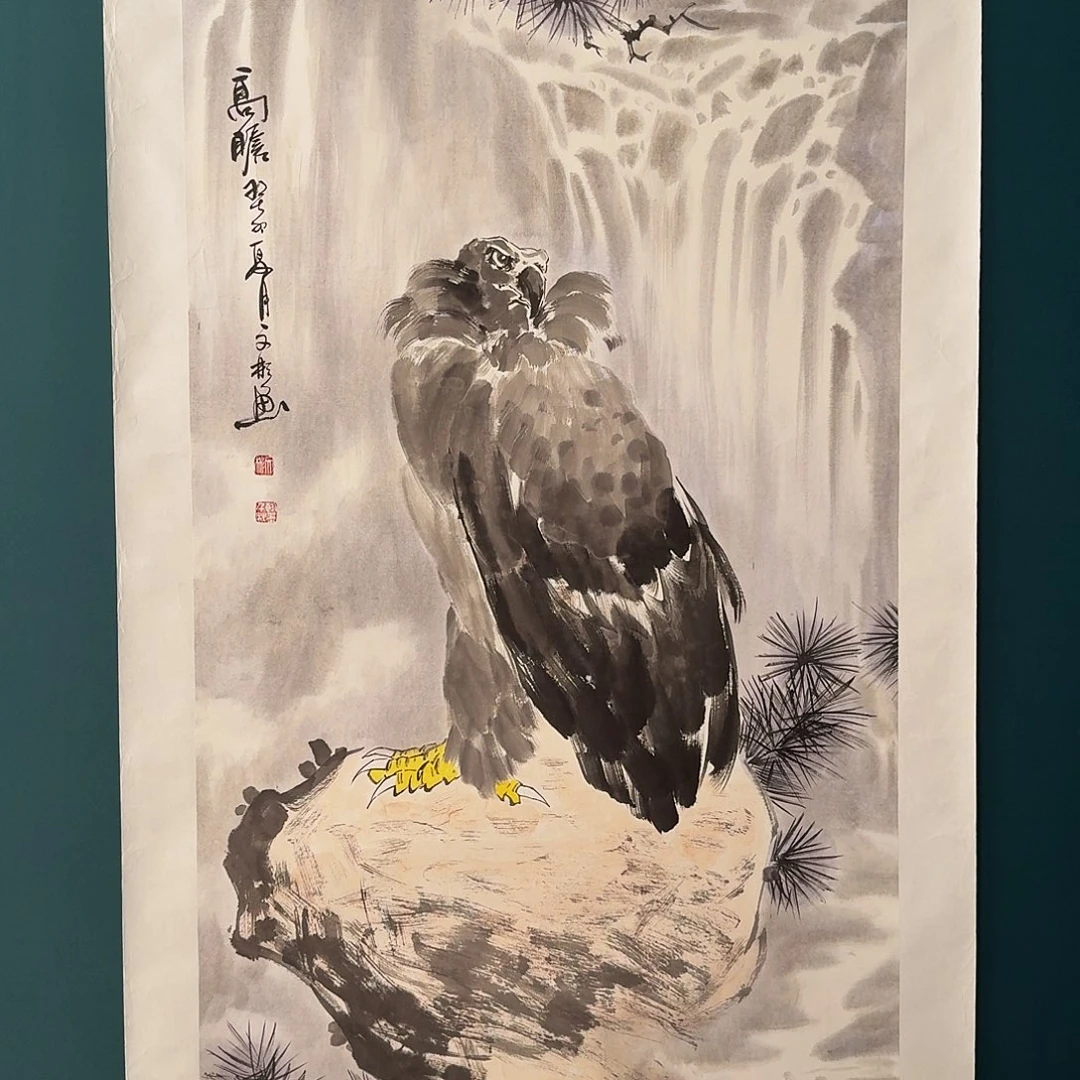 国画溥老师的作品
