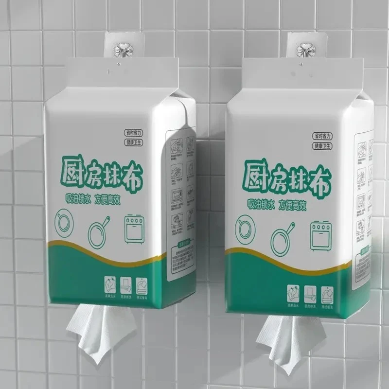 【新人福利】悬挂式厨房抹布一次性强力去污干湿两用清洁厨房专用纸