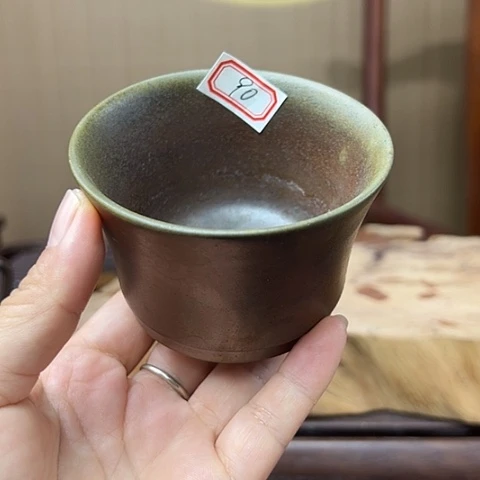 戬谷龙窑柴柴烧茶杯90