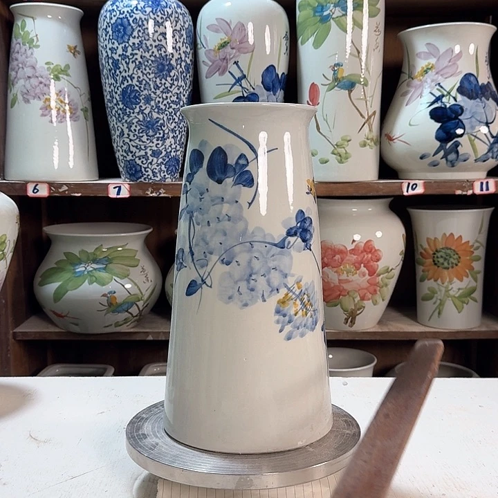 瓶宝塔兰兰紫藤新款新款陶瓷