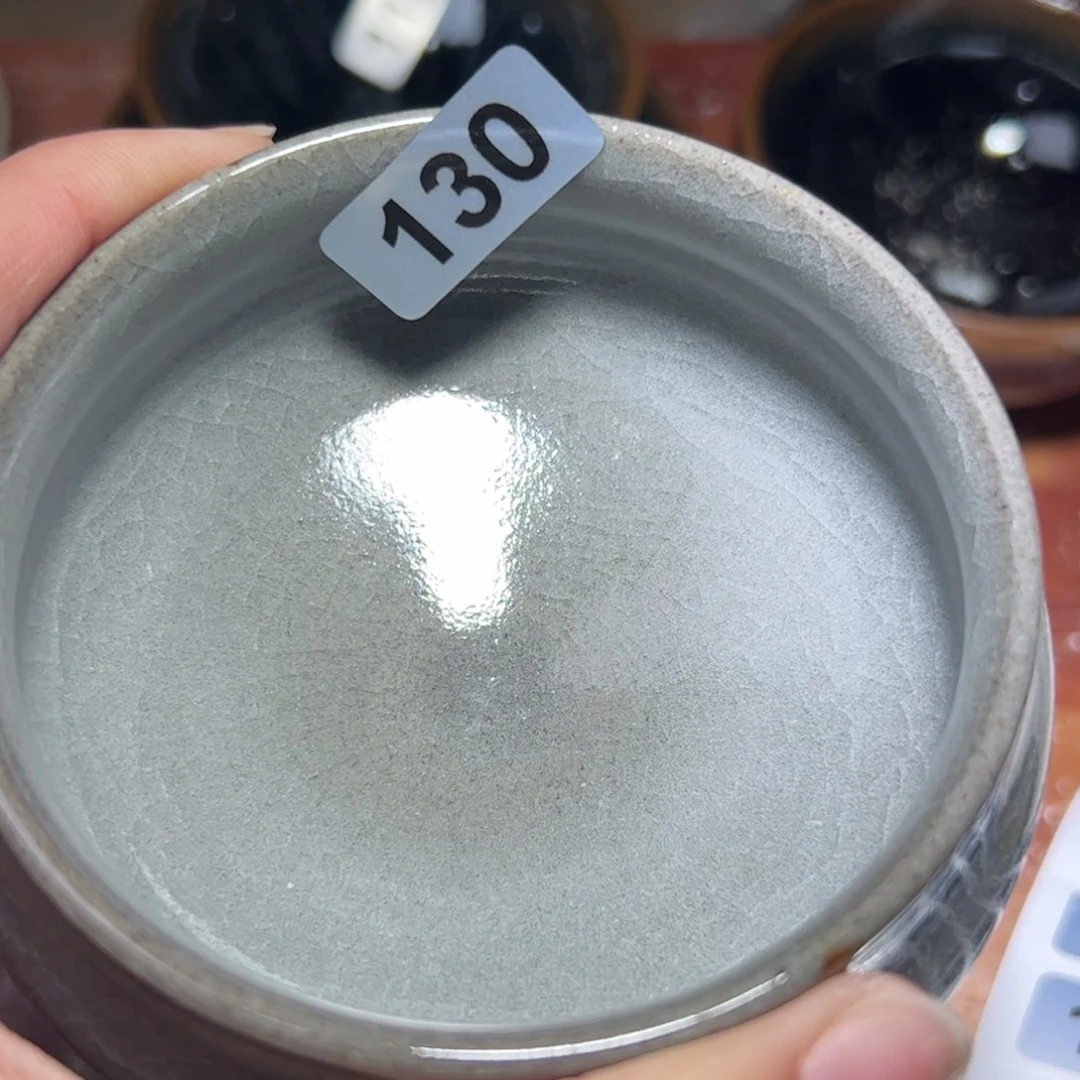 茶盏全手工原矿愿釉建盏