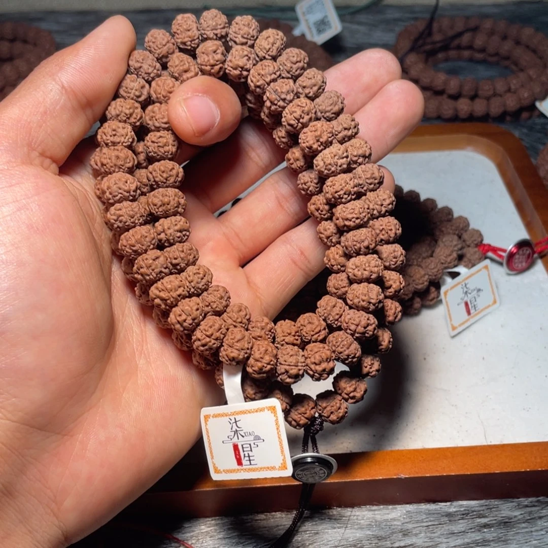 奶***酪手串金刚菩提精挑战神双龙飞碟树祖108