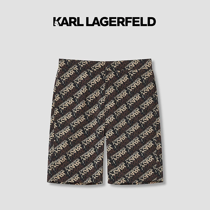 【小陆专注奢侈品】KARL LAGERFELD冬季短裤老佛爷1K1A40404308