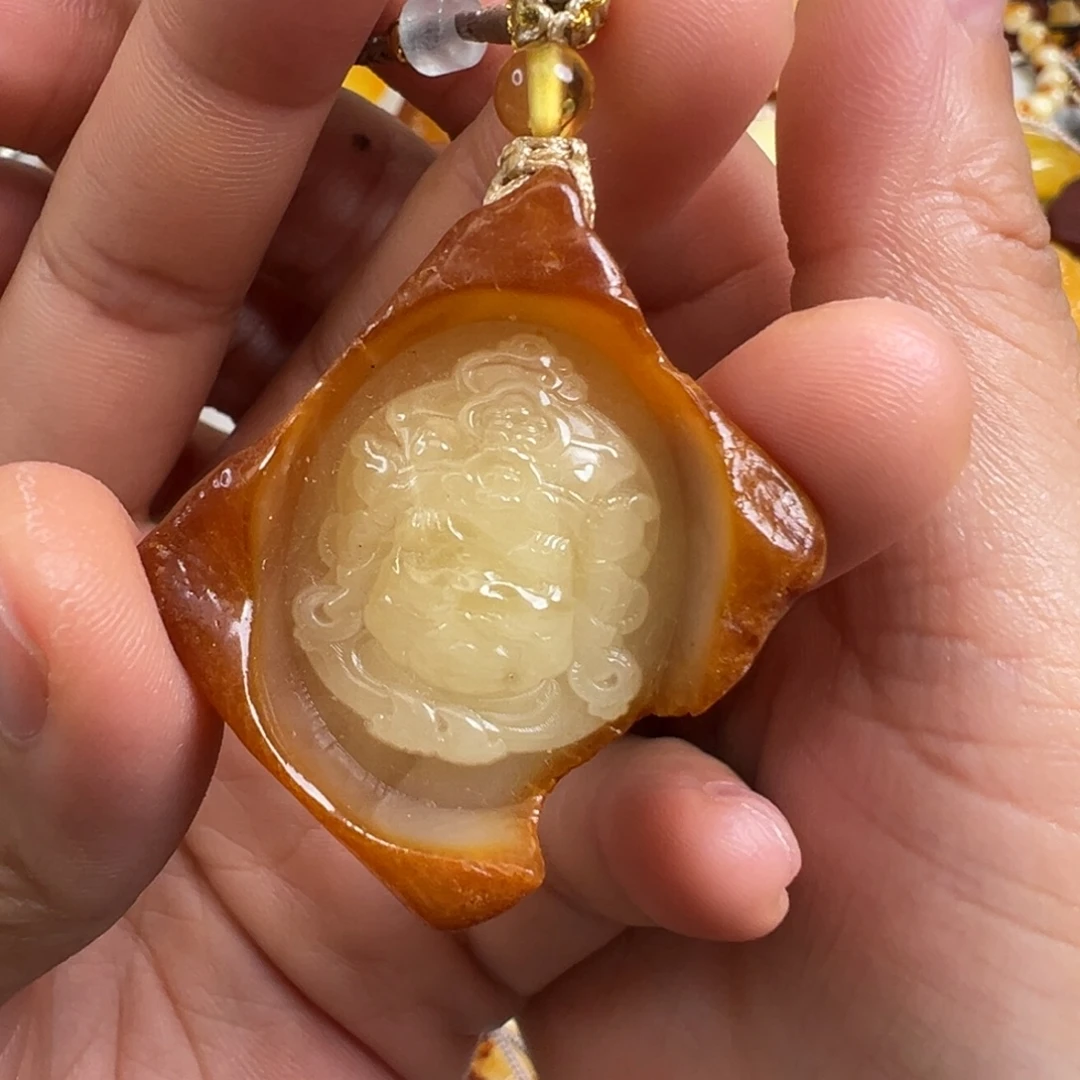 裸石蜜蜡未镶嵌蜜蜡