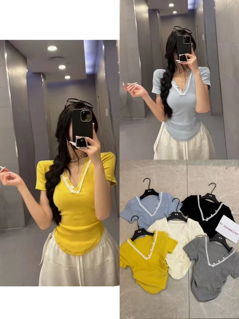 新款春夏装短袖上衣