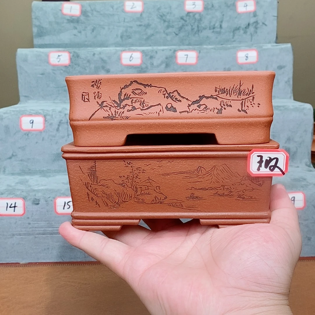 紫砂花盆不想在外面吃饭啦