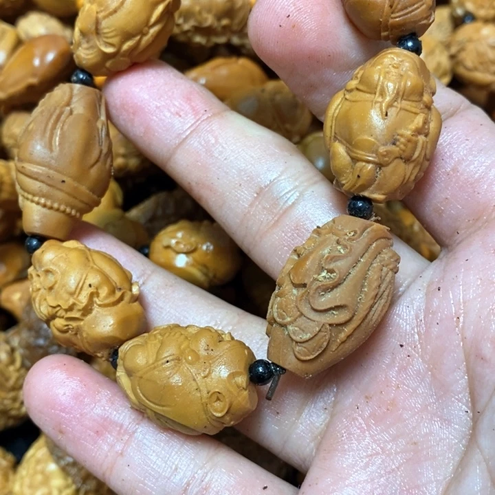 橄榄核手串/手链橄榄微瑕财神