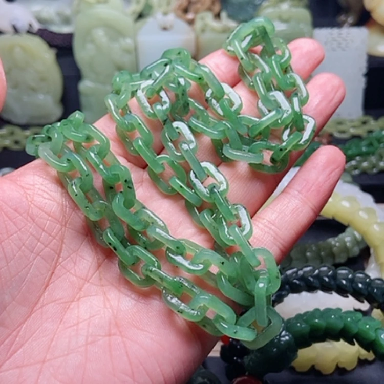 【闪购商品】和田玉未镶嵌颈饰让***风