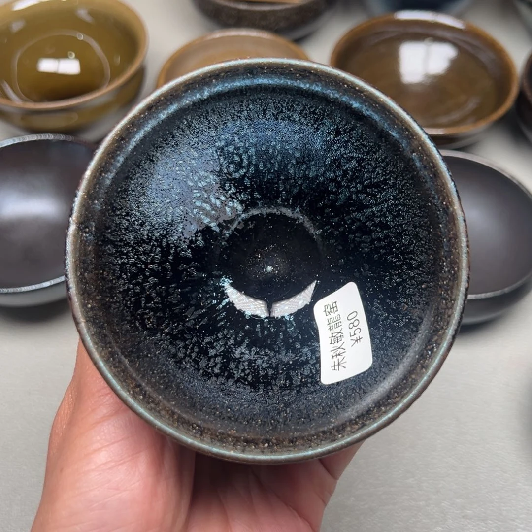 茶盏锋**语朱秋敏黑滴钻石银油滴580