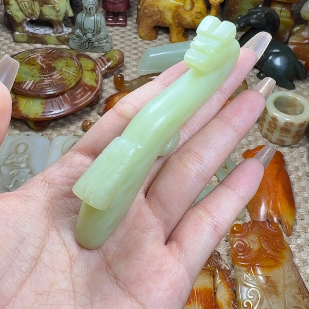 吊坠白玉菩提挂件