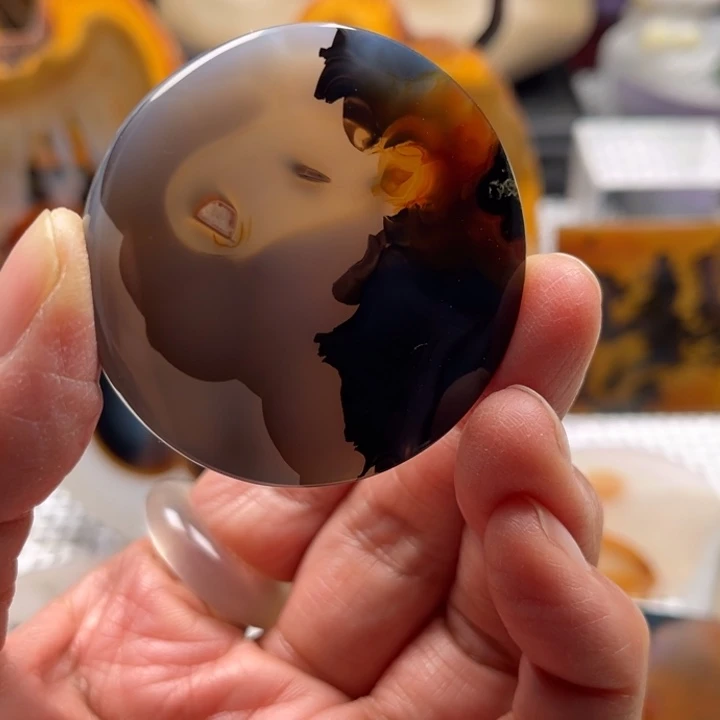 玛瑙/玉髓未镶嵌吊坠(不含链)