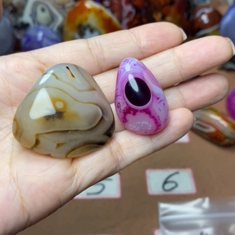 未镶嵌玛瑙/玉髓珠宝奇石花*富