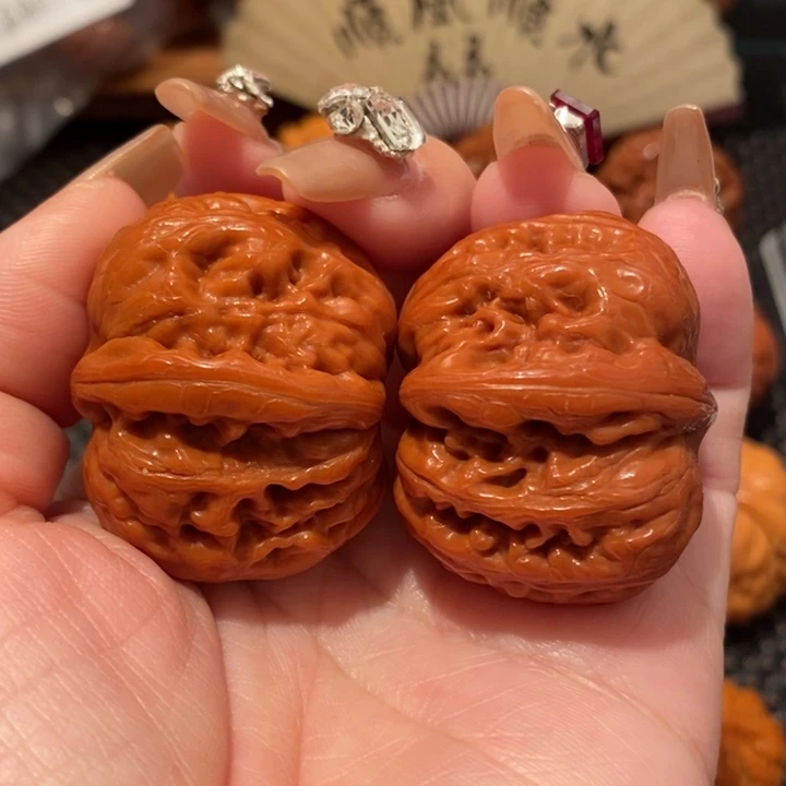 文玩核桃吊坠39平谷元宝636