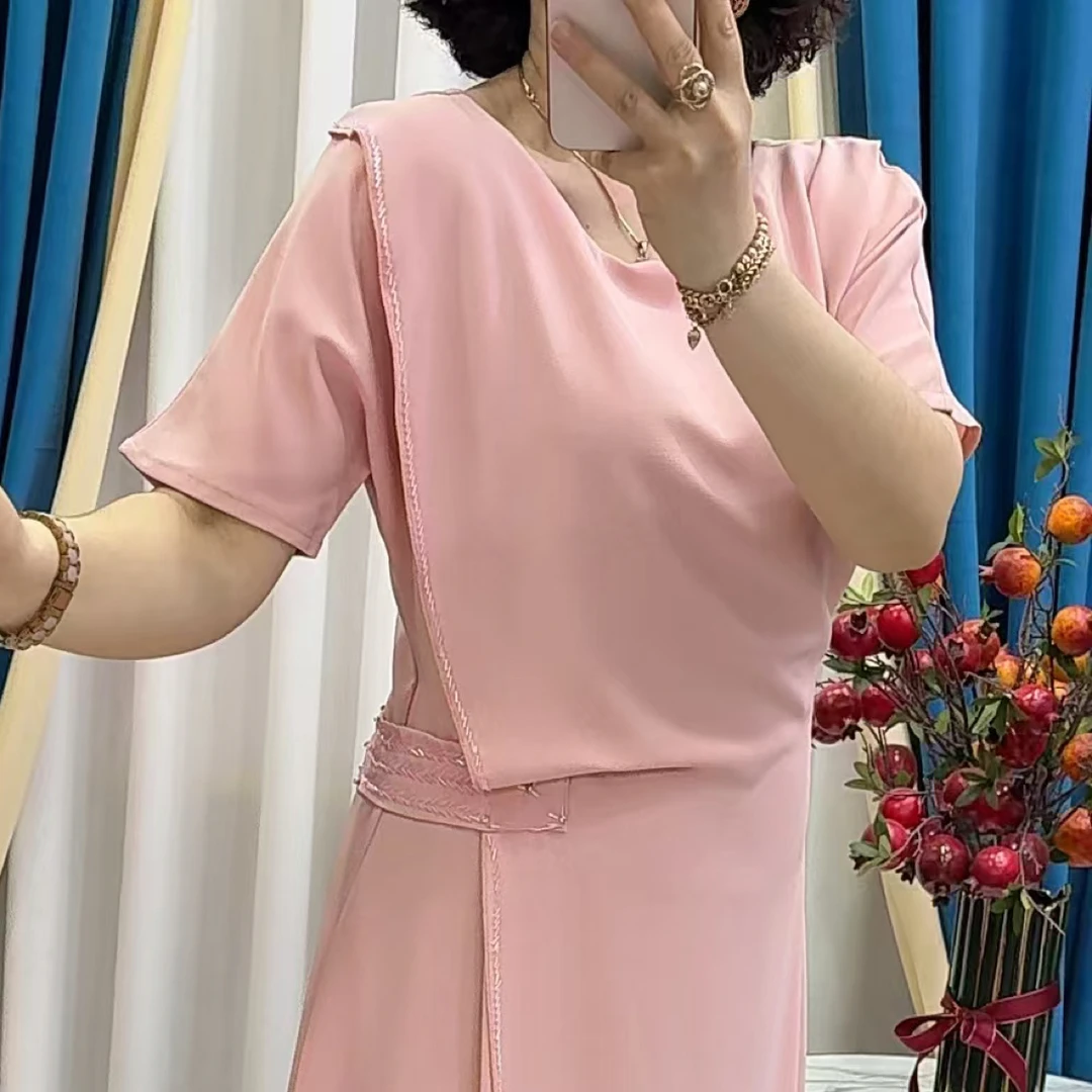 新款时尚网红大码女装连衣裙