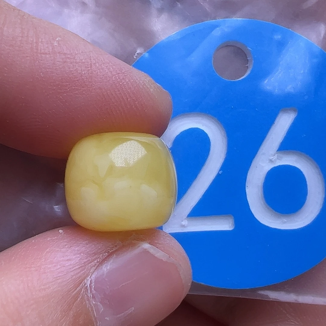 蜜蜡未镶嵌珠宝奇石12mm花粉