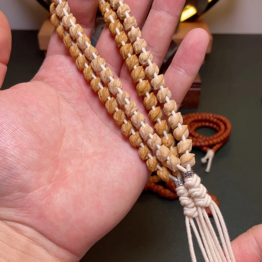 柏香籽/百香籽吊坠蛇骨手持