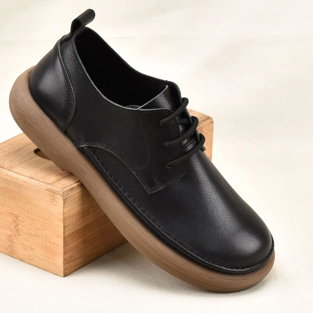 新款头层牛皮外贸大码男鞋 加肥加宽男士休闲皮鞋男真皮男款鞋子