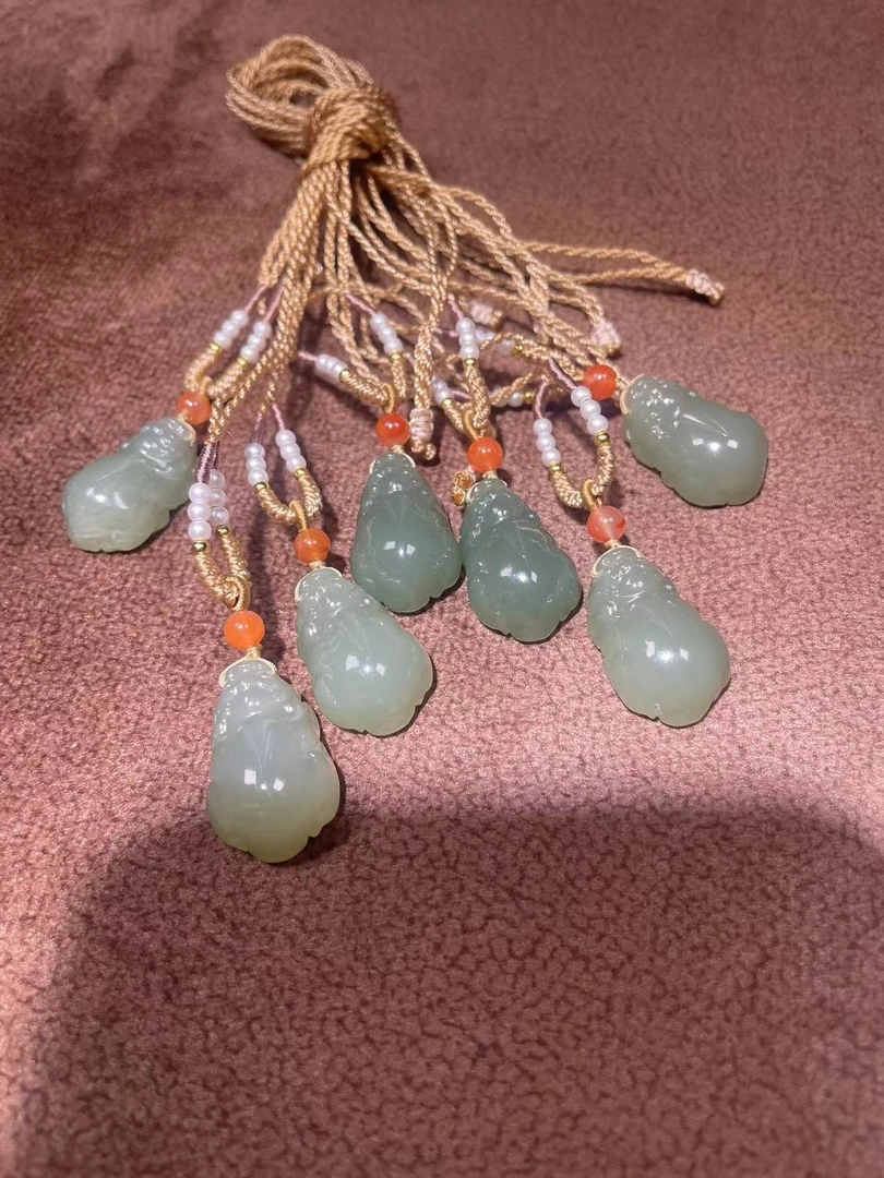 和田玉青海料貔貅（多样性发其一）