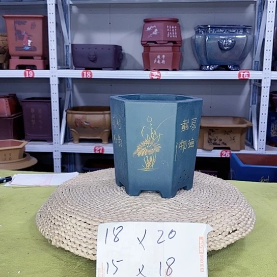 紫砂花盆宜兴紫砂厂