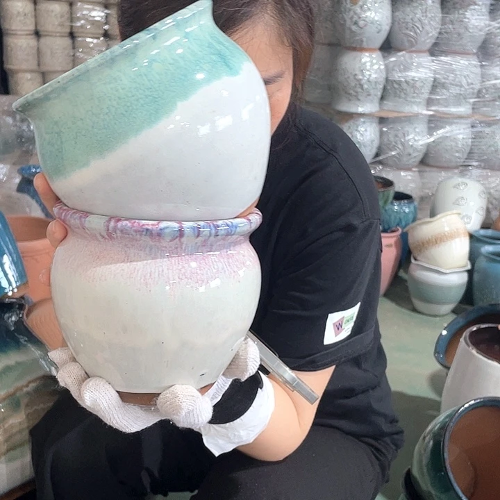 红陶瑕疵高14/14颜色随机